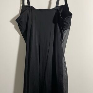 Black Shapewear Slip Dress Marilyn Monroe